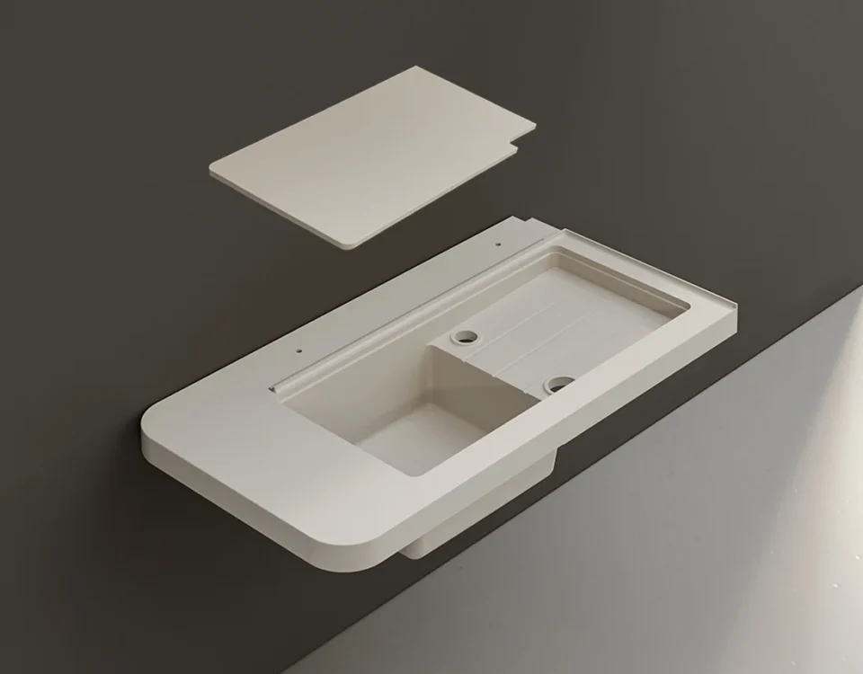 lavabo da cucina per camper - modello C03