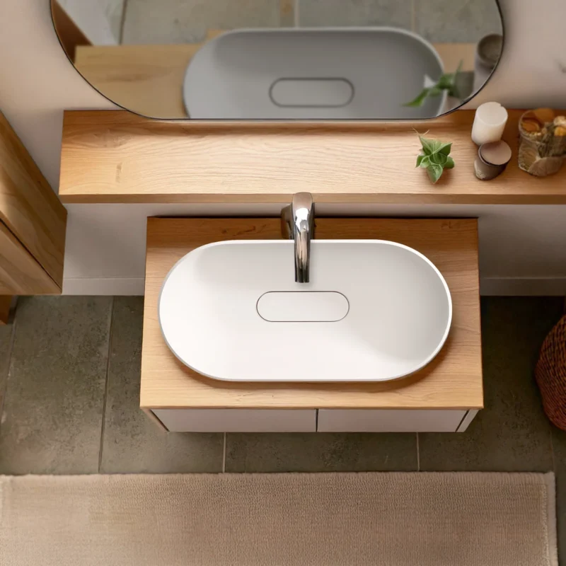 lavabo da appoggio Criseide di Tecnopietra