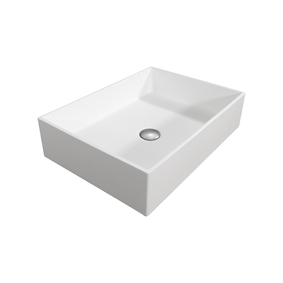 lavabo da appoggio Simple con copripiletta